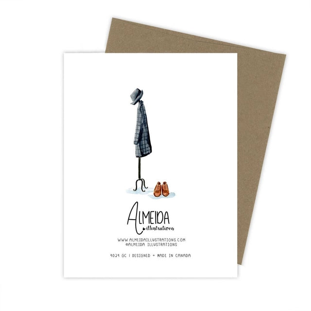 Dad's a Class Act Father's day card