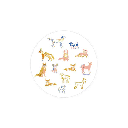 Dogs Seedlings Coaster