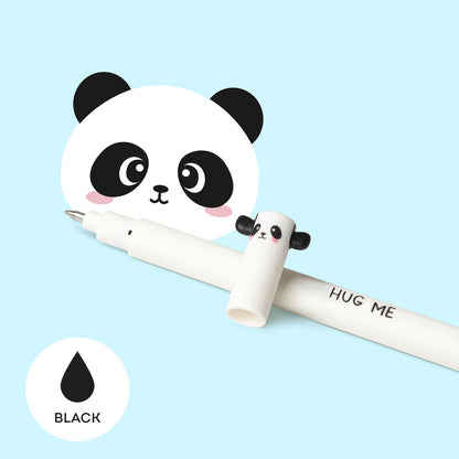 Animal Head Erasable Pen - Panda