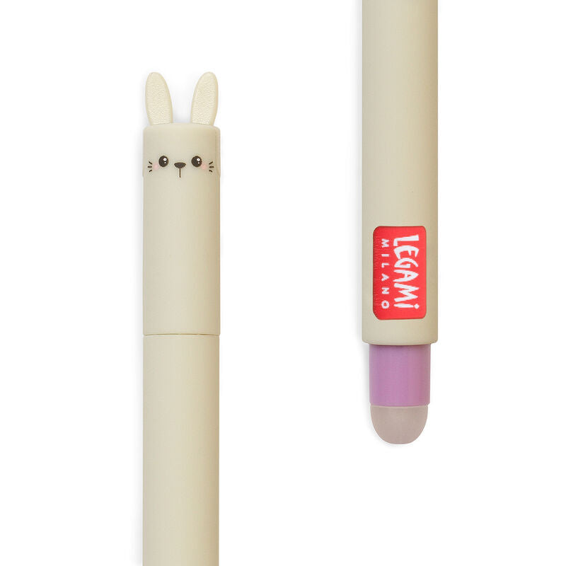 Animal Head Erasable Pen - Bunny