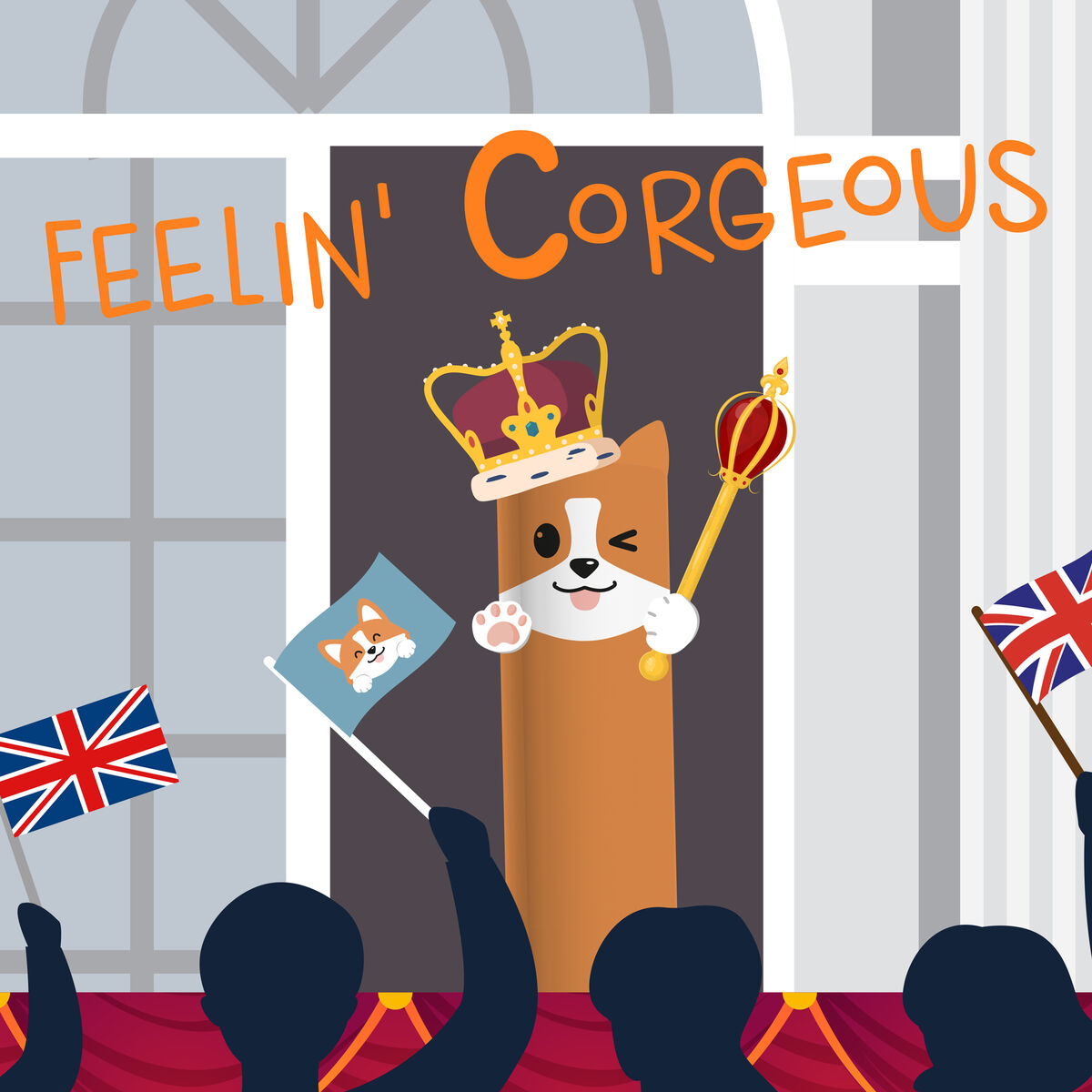 Animal Head Erasable Pen - Corgi