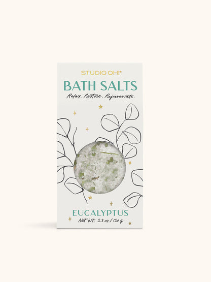 Eucalyptus Scented Bath Salts