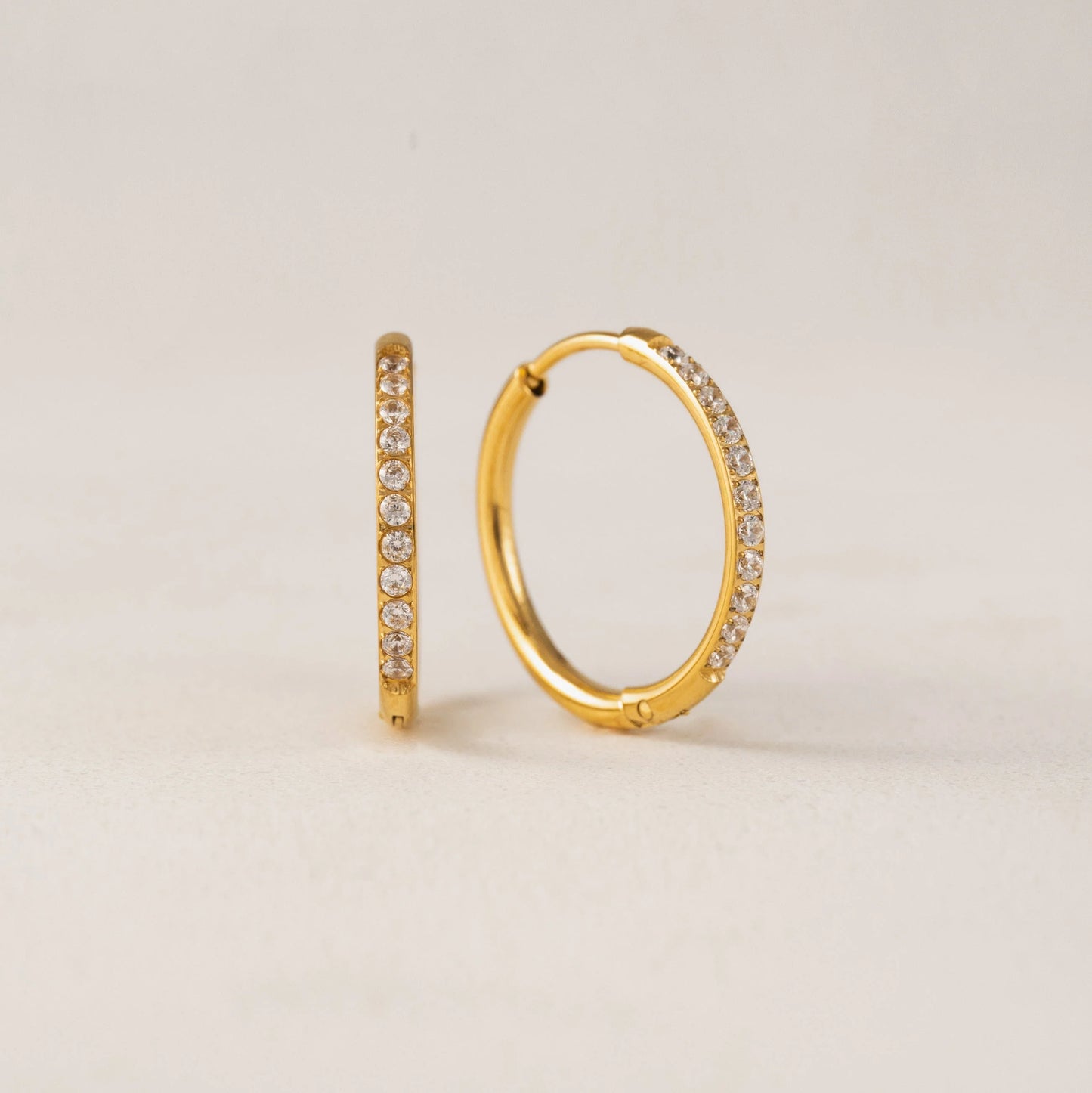 Evie 20mm Hoops Gold