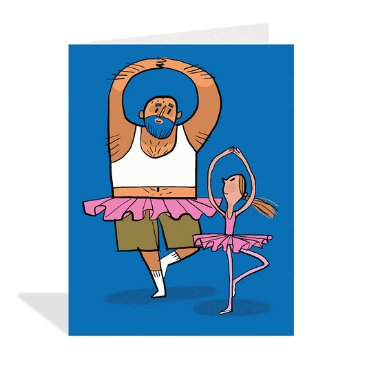 Two Ballerinas Card