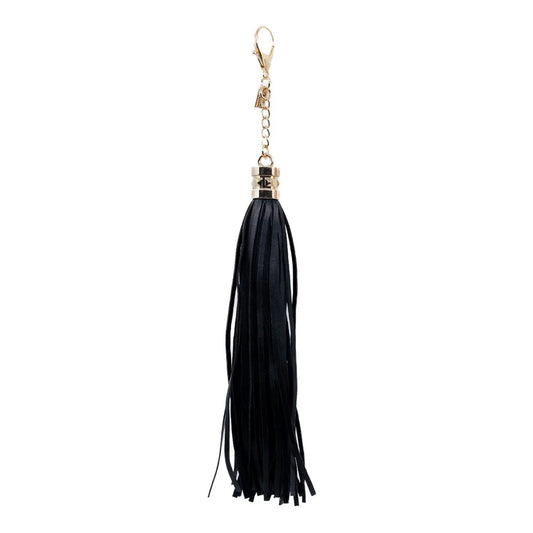 Faux Leather Tassel Charm