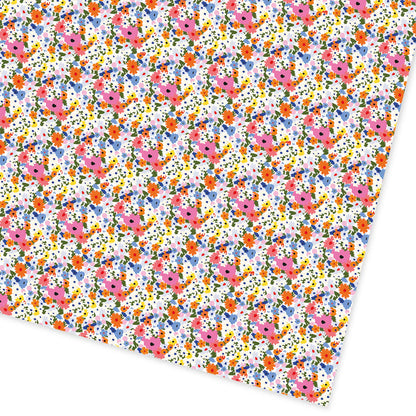 Floral Repeat Roll Wrap