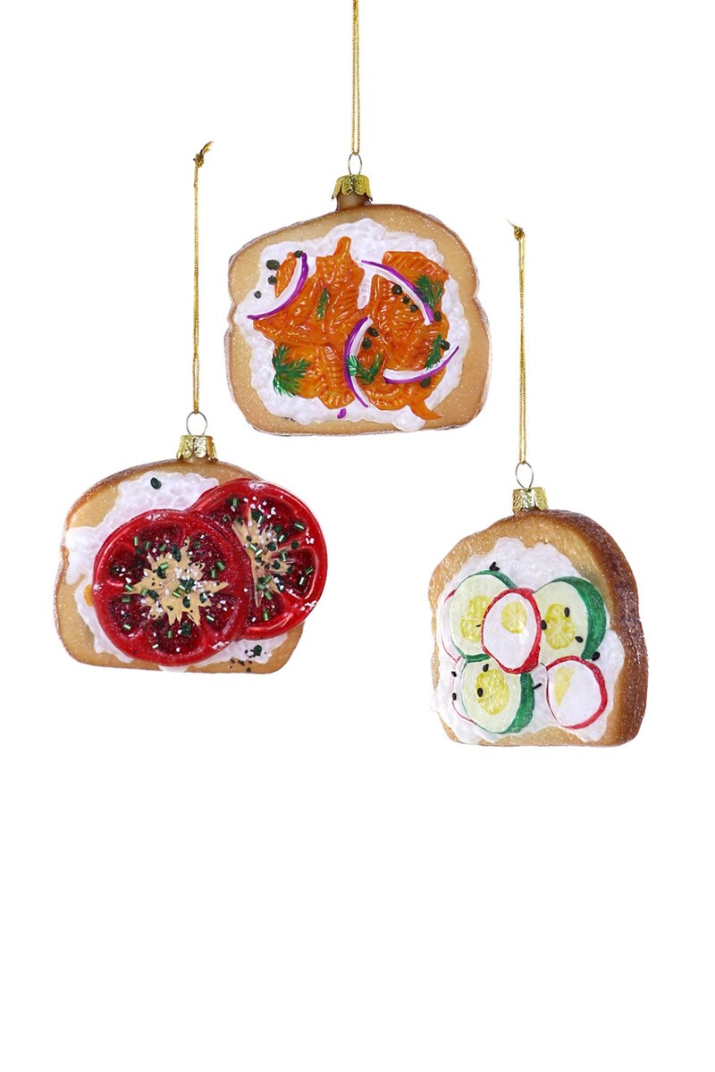 Cottage Cheese Toast Ornament