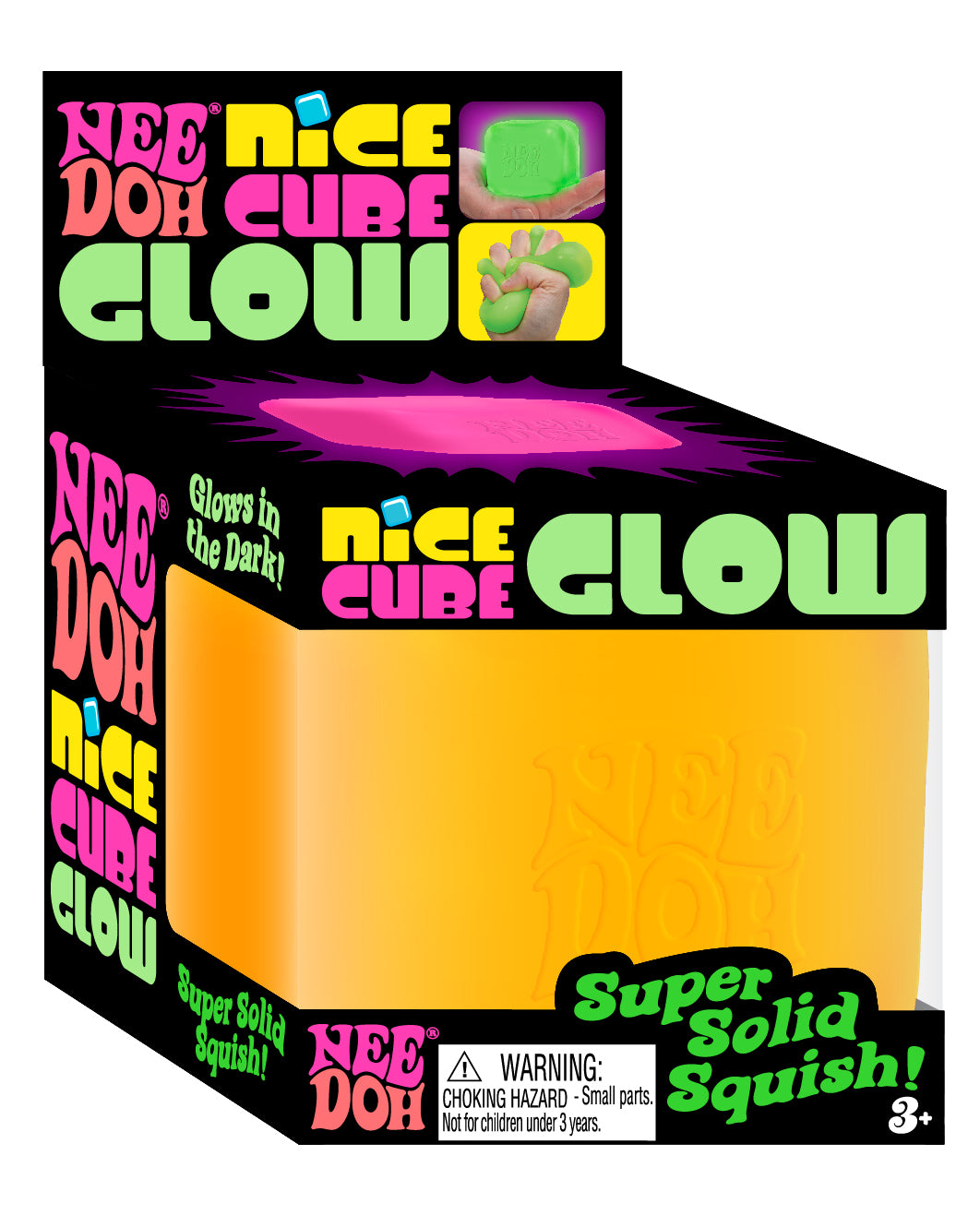 Needoh Glow Nice Cube