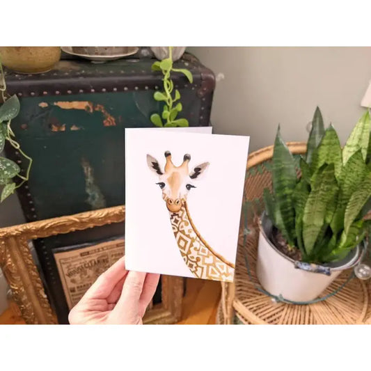 Giraffe Card