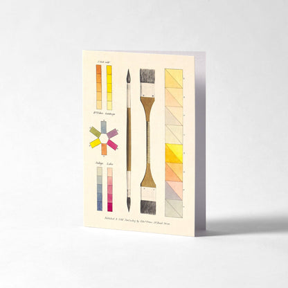The Art of Colouring Greeting Card