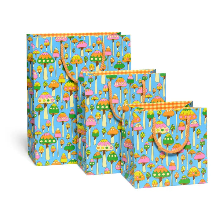 Groovy Mushrooms Large Gift Bags