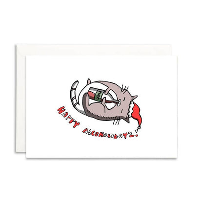 Happy Alcoholidayz Card