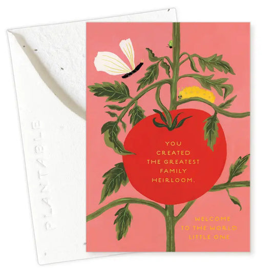 Heirloom Sprout Mini Greeting Card