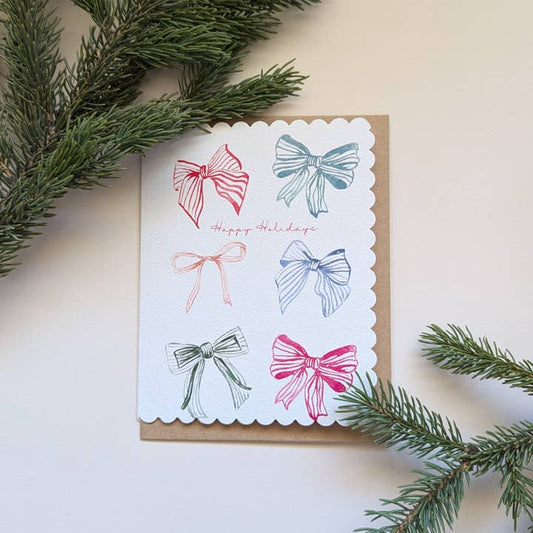 Holiday Bows Card
