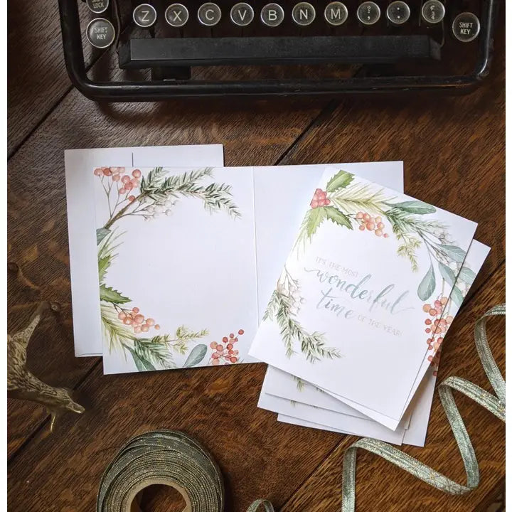 Holiday Wreath Card