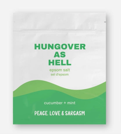 Hungover as Hell Epsom Salt Bath Soak