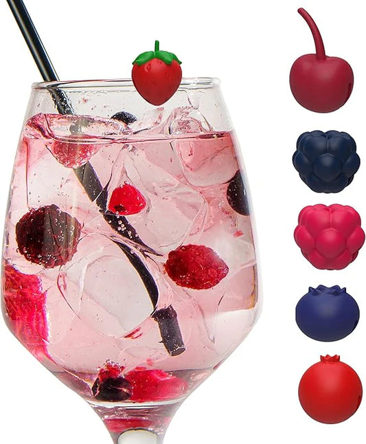 Wild Berry Glass Markers