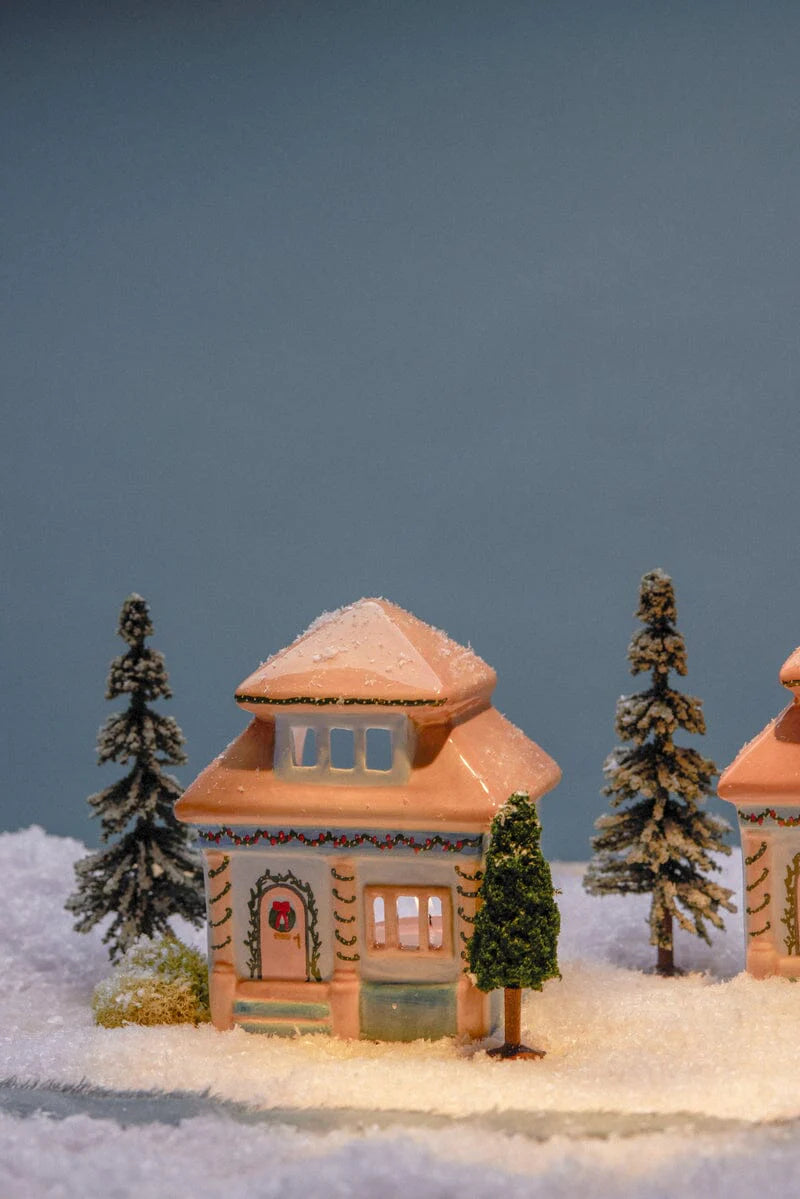 No. 06 East Side House Ceramic Incense + Tea Light Holder