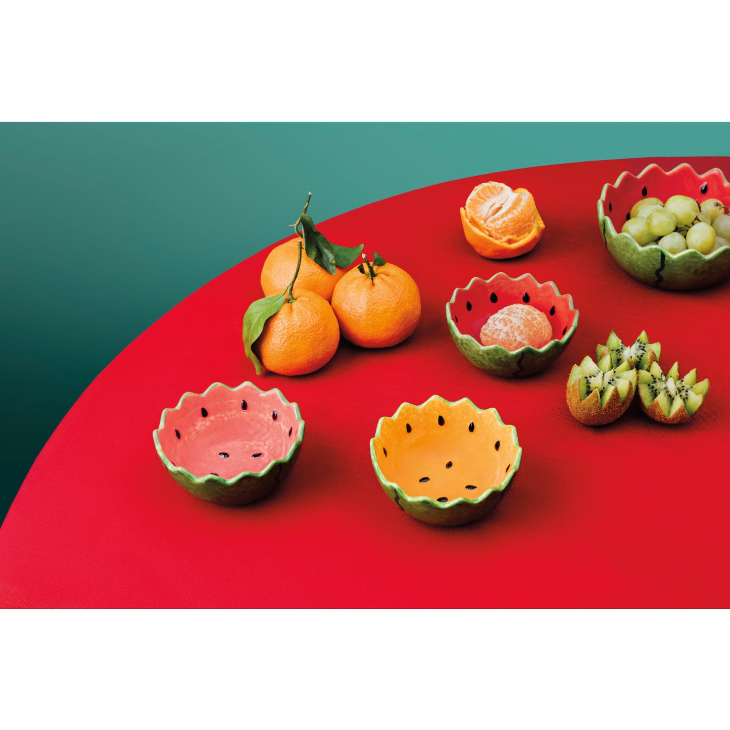 Melon Pop Shaped Bowl 5.25 inch