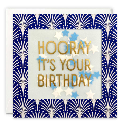 Hooray It's Your Birthday Confetti Card