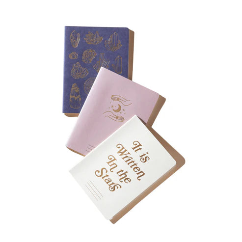 Flex Notebooks With Saddle Stitch Spine Set Of 3