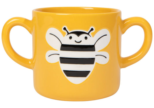 Bumblebee Double-Handle Mug