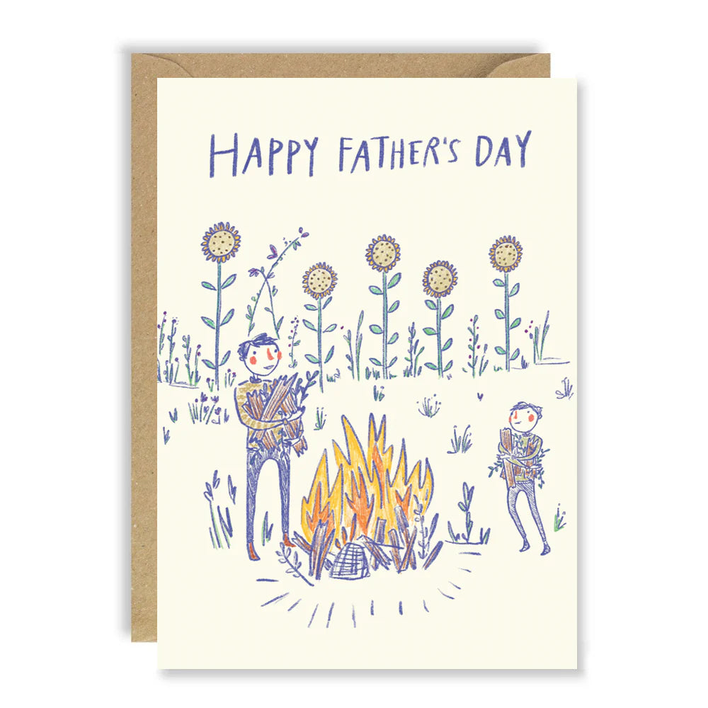 Bonefire Happy Father's Day Card