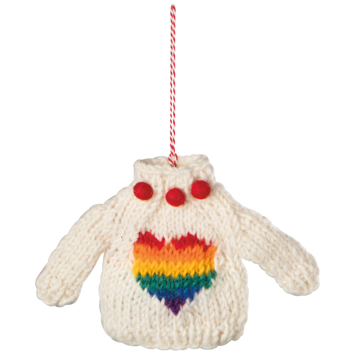 Love is Love Felt Christmas Tree Ornaments
