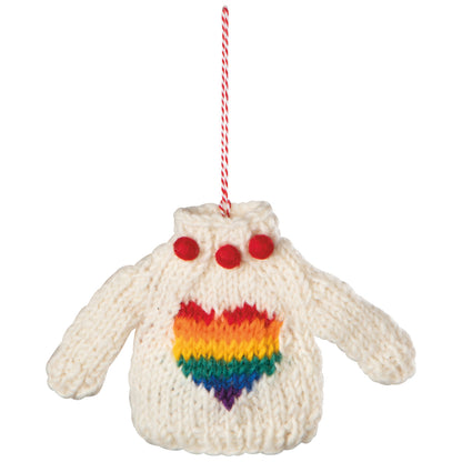 Love is Love Felt Christmas Tree Ornaments