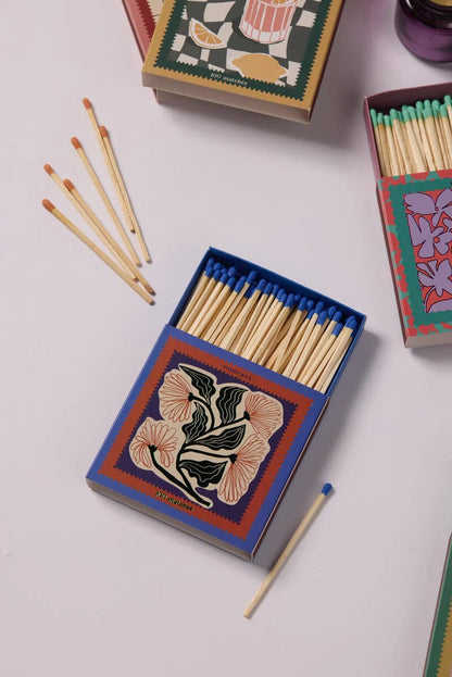 Jumbo Boxed Matches Floral