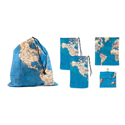 Travel Bag Set of 4 Maps