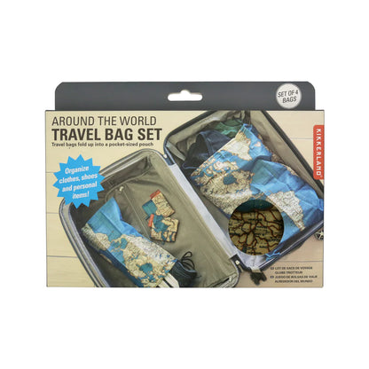Travel Bag Set of 4 Maps