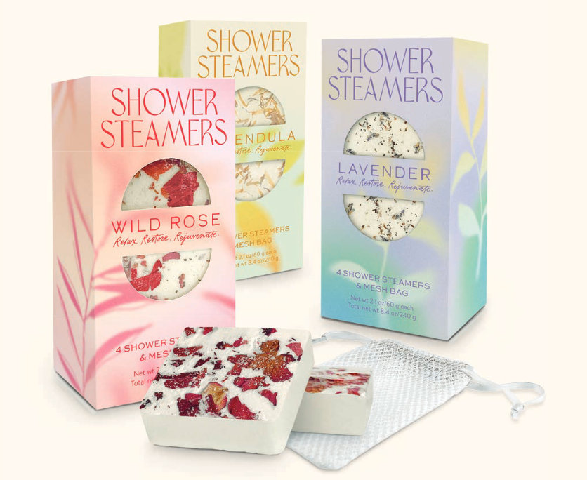 Wild Rose Blooms Shower Steamer