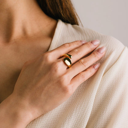 Lila Ring Gold