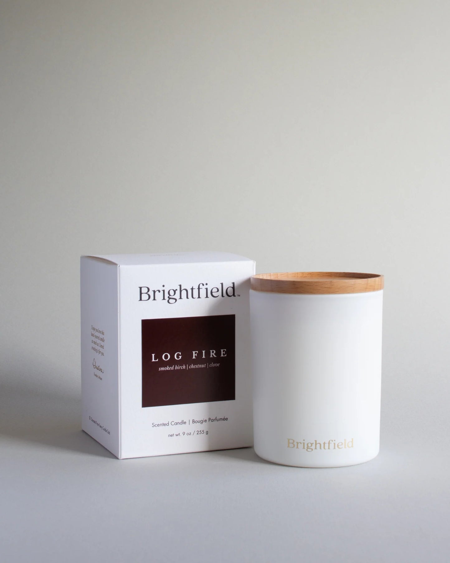 Log Fire Classic Candle (9 oz.)