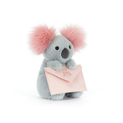 Koala with Message Plush Toy