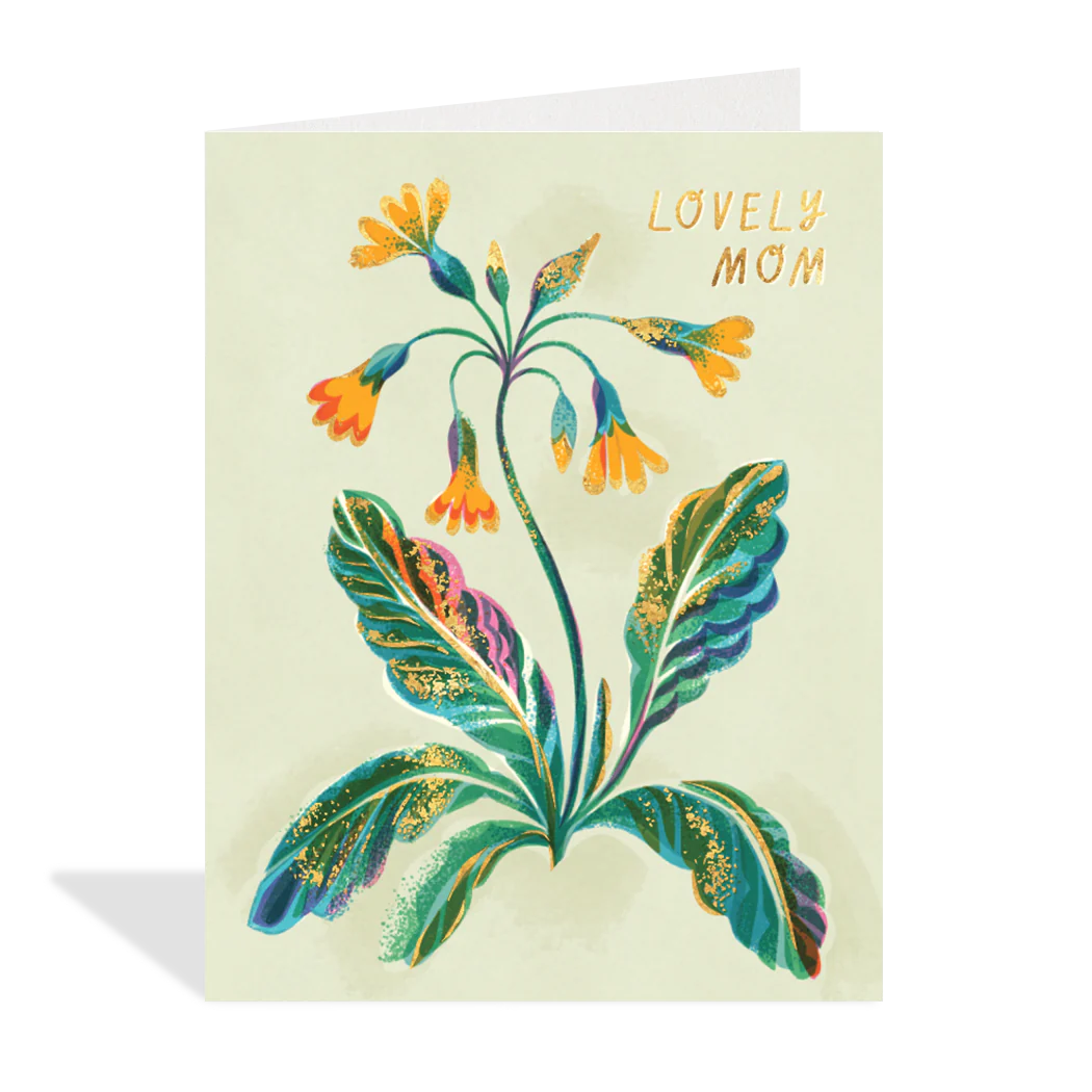Lovely Mom Snowdrops Card