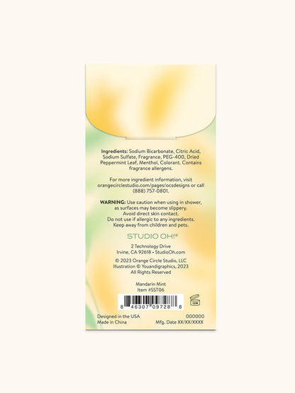 Mandarin Mint Shower Steamers