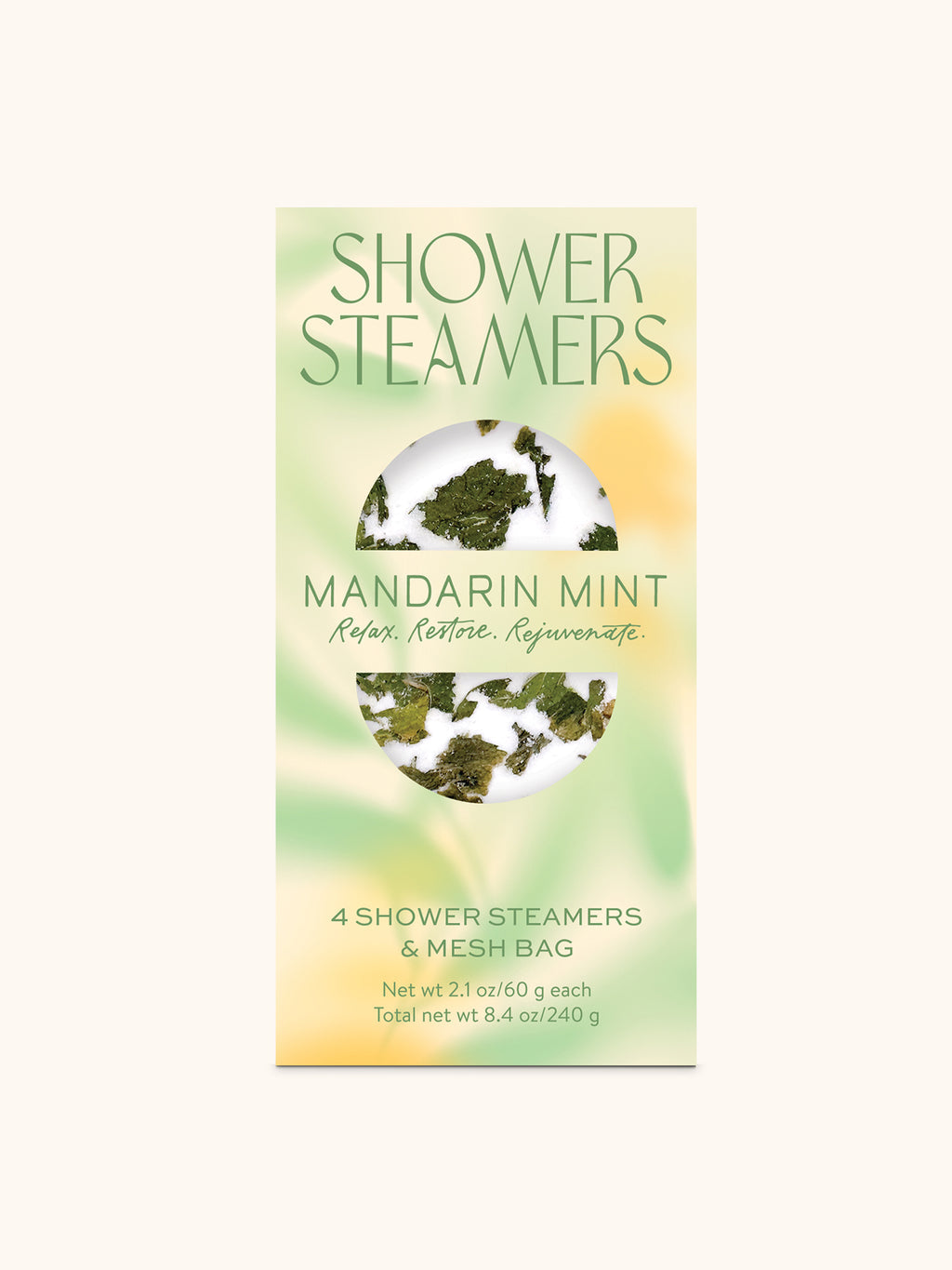 Mandarin Mint Shower Steamers