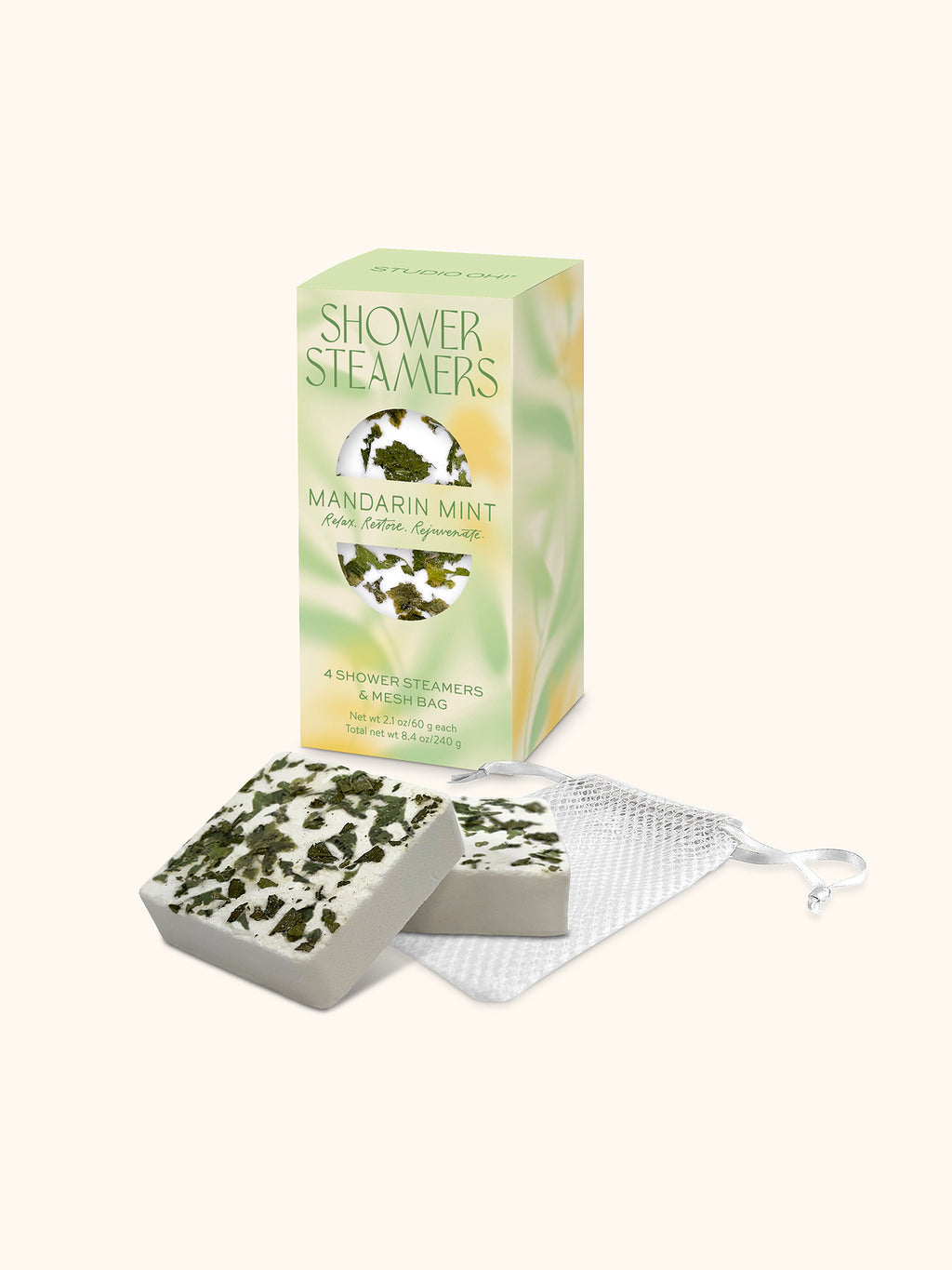 Mandarin Mint Shower Steamers