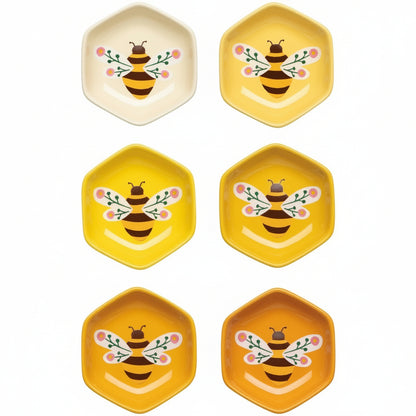 Bee Garden Pinch Bowls Set of 6