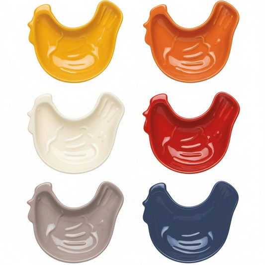Chickens Pinch Bowls Set of 6