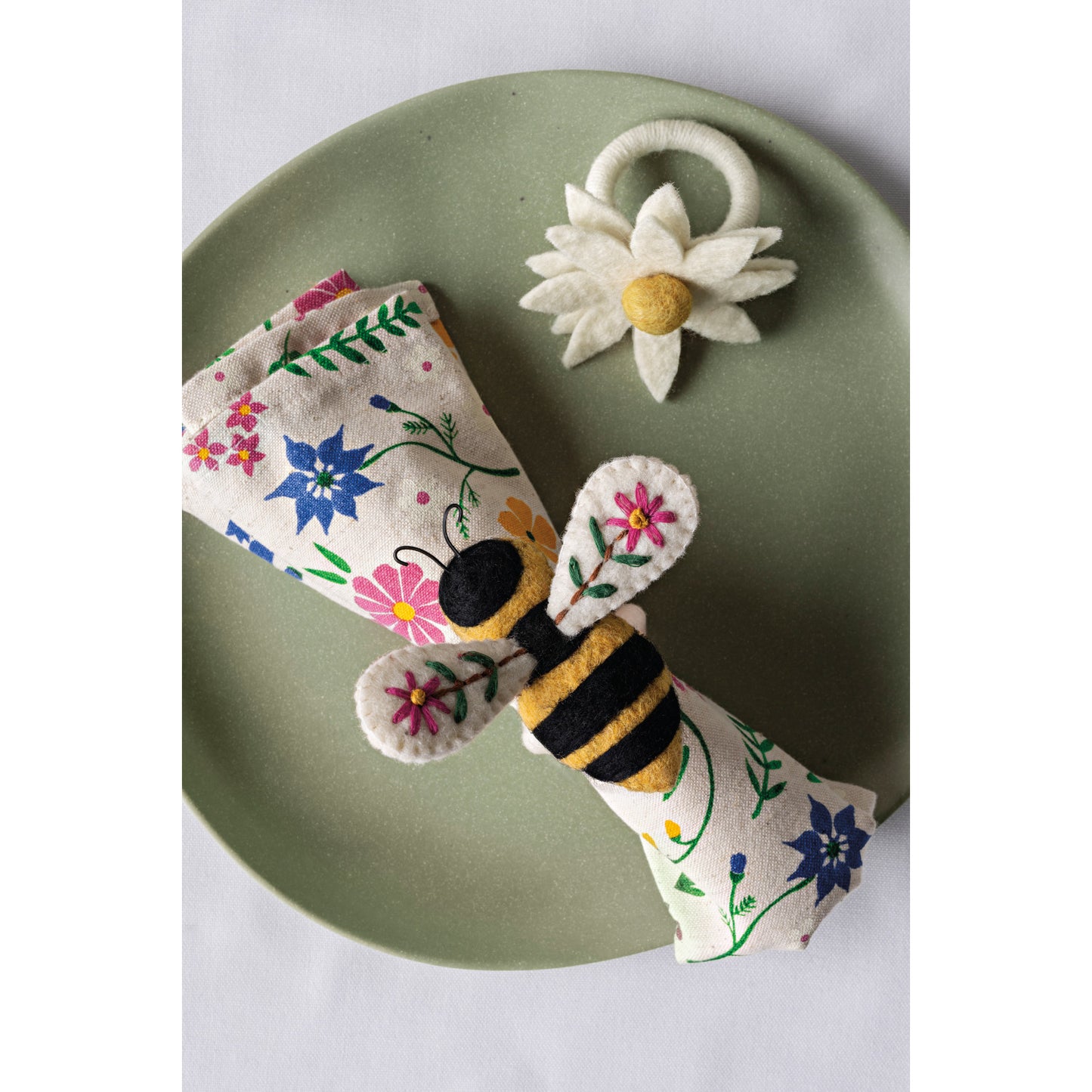 Bee Garden Dishtowel