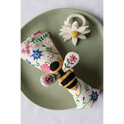 Bee Garden Dishtowel