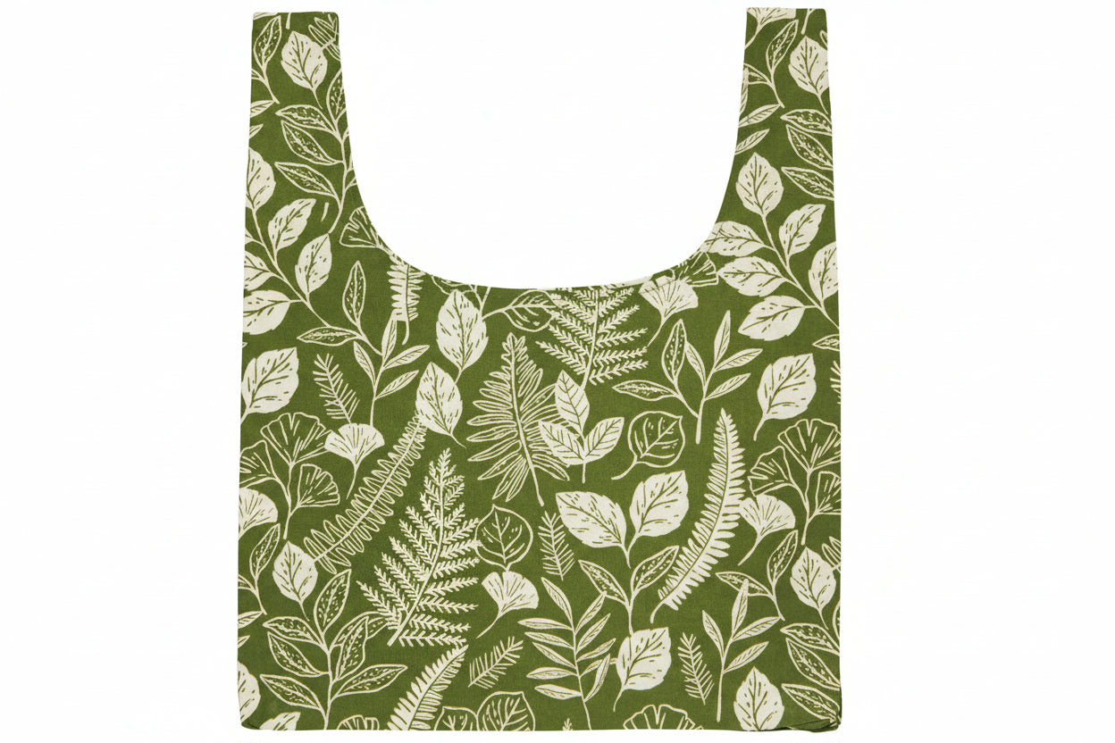 Fern & Frond Grocery Bag
