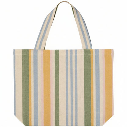 Market Stripe Tote Bag