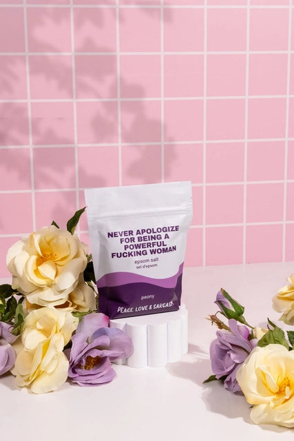 Never Apologize For Being A Powerful... Epsom Salt