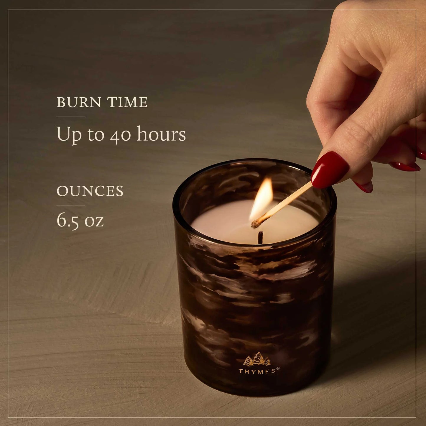 Noir Woods Poured Candle