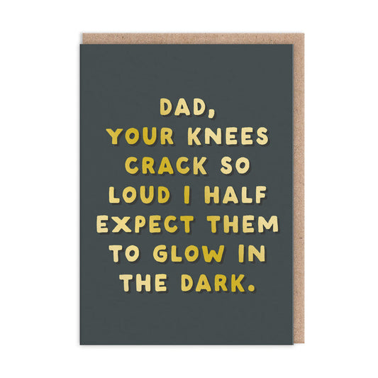 Dad, Glow In The Dark Greeting Card
