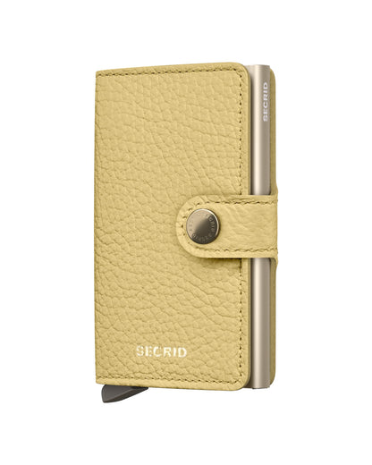 Miniwallet Pebble Butter Yellow